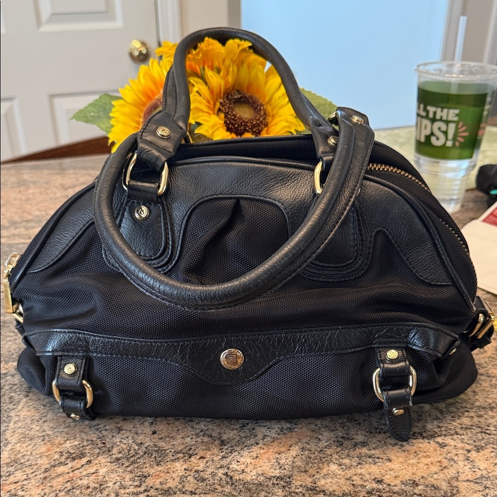 Chic Black Satchel Bag